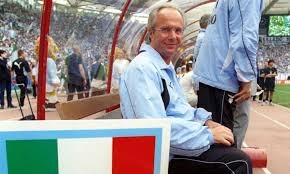 Sven-Göran Eriksson on the Lazio bench