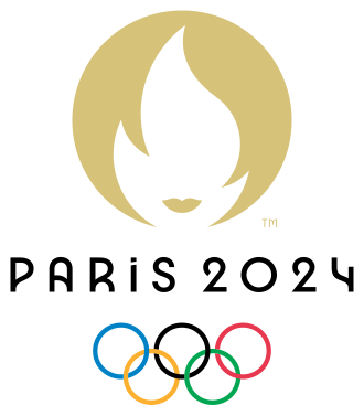 The 2024 Paris Olympics Logo (via Wikipedia)