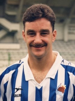 John Aldridge at Real Sociedad