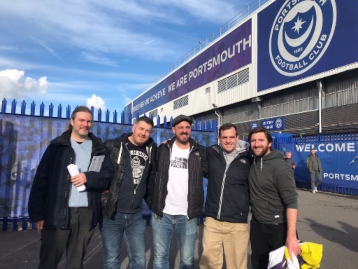 Pompey football away day