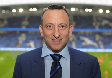 Tony Bloom picture (inside of Amex Stadium), by Paul Hazlewood.